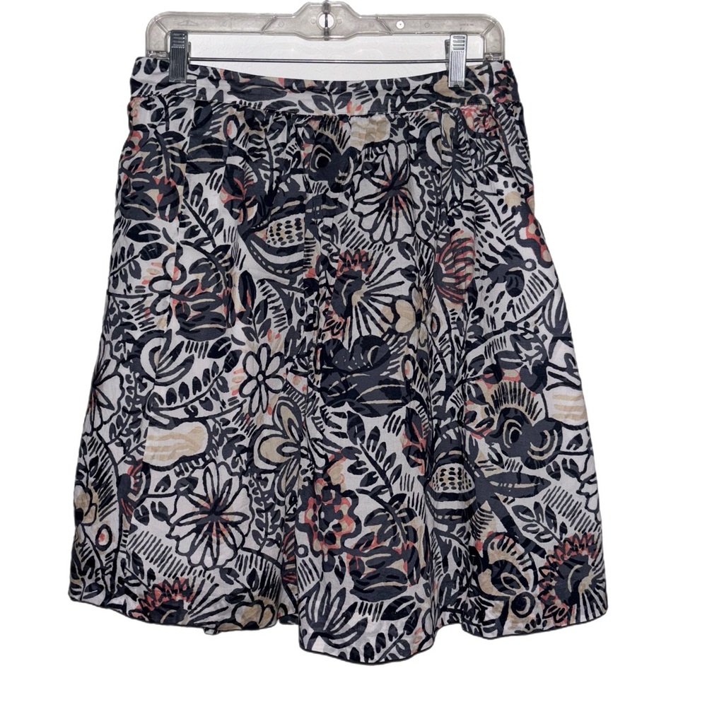 LOFT Outlet Floral Midi Skirt 8P - Picture 3 of 9